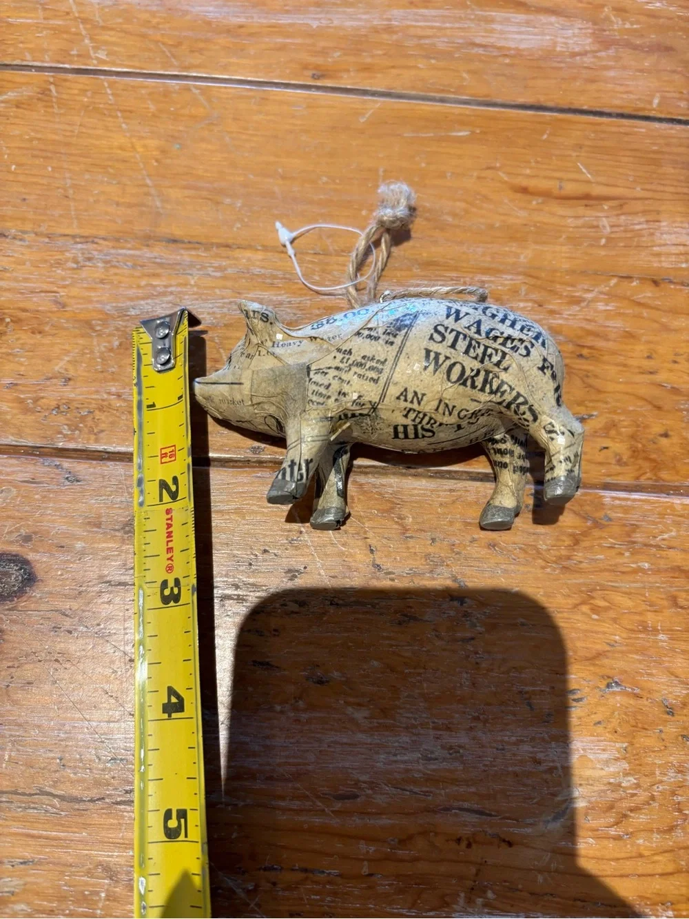 Pig Ornament NWOT